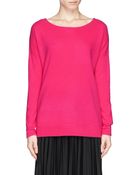 Diane von Furstenberg 'Jenia' Boxy Cashmere Sweater - Lyst