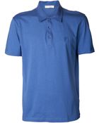 Versace Logo Polo Shirt - Lyst