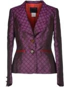 Class Roberto Cavalli Blazer - Lyst