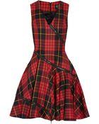 McQ by Alexander McQueen Tartan Wool Dress - Lyst