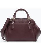 Zara Bowling Bag With Quilted Detail - Lyst