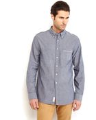 Grayers Selvedge Chambray Woven Sport Shirt - Lyst