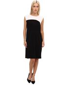 McQ by Alexander McQueen Solid Viscose Volume Dress - Lyst