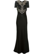 Alexander McQueen Crystal Embellished Gown - Lyst
