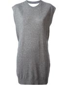 Alexander Wang Cut Out Sweater Dress - Lyst