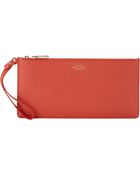 Smythson Panama Double Clutch - Lyst