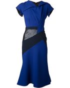 Peter Pilotto Panelled Dress - Lyst