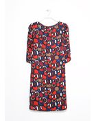 Mango Geometric Print Dress - Lyst