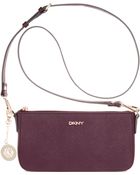 DKNY Bryant Park Saffiano Small Crossbody - Lyst
