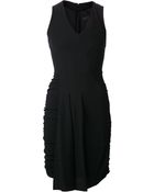 Yigal Azrouel Ruched Dress - Lyst