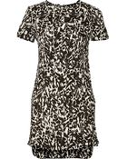 Isabel Marant Madlyn Printed Silk Crepe De Chine Dress - Lyst