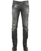 Dolce & Gabbana 17Cm Gold Fit Stretch Cotton Denim Jeans - Lyst