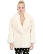 American Retro Milly Faux Fur Coat - Lyst