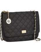 DKNY Nylon Quilted Large Clutch - Lyst