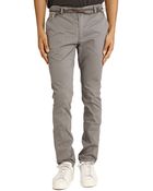 Eleven Paris Chaplin Grey Cord Chinos - Lyst