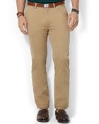 Polo Ralph Lauren Classic-Fit Flat-Front Chino Pant - Lyst