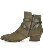 Aquatalia by Marvin K Fleur - Suede Bootie - Lyst