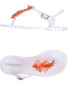 DSquared2 Thong Sandal - Lyst