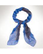 Lauren by Ralph Lauren Houndstooth Scarf - Lyst