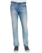 J Brand Kane Rhodes Faded Jeans - Lyst