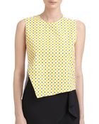 J.W. Anderson Asymmetrical Button Top - Lyst