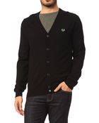 Fred Perry Cardigan - Fpk5243 - Lyst