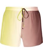 Diane von Furstenberg Benan Silk Shorts - Lyst