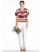 Milly Camp Shirt - Lyst