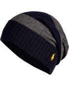 Polo Ralph Lauren Striped Knit Hat - Lyst