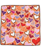 Anna Coroneo Hearts-Print Small Square Scarf - Lyst