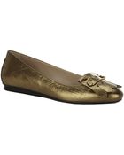 Tod's Fringed Leather Ballet Flat - Lyst