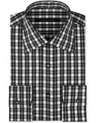 Sean John Black and White Check Dress Shirt - Lyst