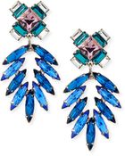 Dannijo Simon Crystal Drop Earrings - Lyst