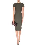 Victoria Beckham Crepe Pencil Dress - Lyst
