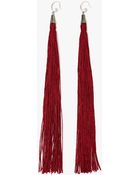 Nasty Gal Tassel On Earrings - Lyst