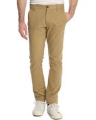 Selected Beige Chino Trousers - Lyst