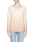Vince Dip-Dye Cashmere-Blend Pullover - Lyst