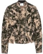 3.1 Phillip Lim Printed Denim Jacket - Lyst