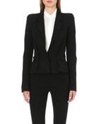 Haider Ackermann Pleated Fleece-wool Jacket - Lyst