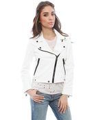 Current/Elliott The Soho Biker Jacket - Lyst