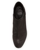 Eileen Fisher Great Textured Leather Ankle Boot - Lyst