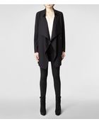 AllSaints Heskin Trench Coat - Lyst