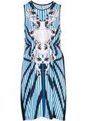 Clover Canyon Striped Sculpture Dress Multi - Lyst