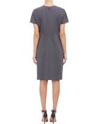 Jil Sander Ponte Sheath Dress - Lyst