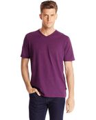 Hugo Boss Eraldo | Pima Cotton V-Neck T-Shirt - Lyst