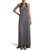 Catherine Deane Mirage Mesh Silk Evening Gown - Lyst