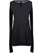 Rick Owens Sweater - Lyst