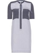 Victoria, Victoria Beckham Printed Silk-Crepe Dress - Lyst