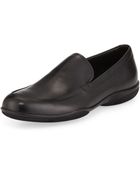 Prada Venetian Soft Calfskin Loafer - Lyst