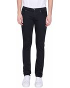 Marcelo Burlon Dark Washing Denim Trousers - Lyst
